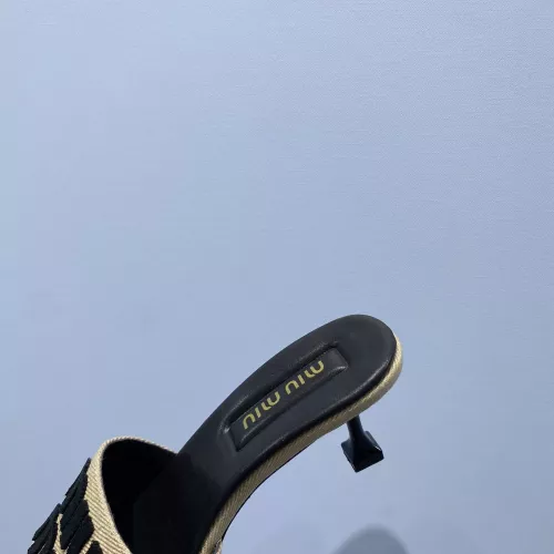 Replica MIU MIU Slippers For Women #1331976 $85.00 USD for Wholesale