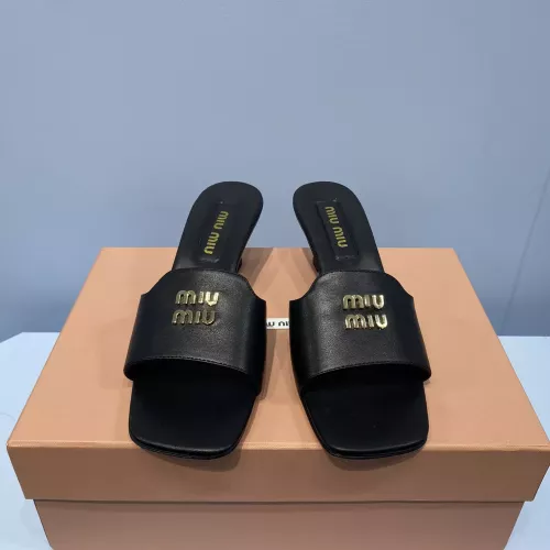 Replica MIU MIU Slippers For Women #1331978 $85.00 USD for Wholesale