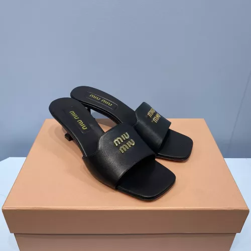 Replica MIU MIU Slippers For Women #1331978 $85.00 USD for Wholesale
