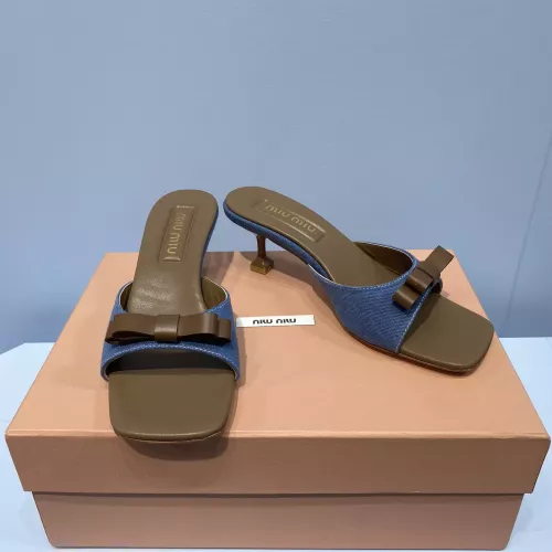 MIU MIU Slippers For Women #1331980 $85.00 USD, Wholesale Replica MIU MIU Slippers
