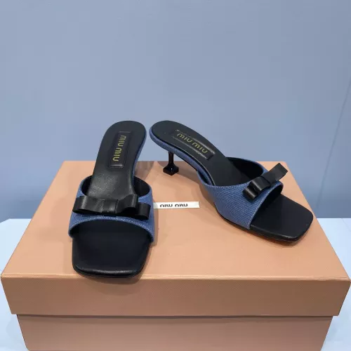 MIU MIU Slippers For Women #1331981 $85.00 USD, Wholesale Replica MIU MIU Slippers