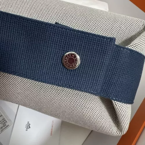 Replica Hermes AAA Quality Handbags In Navy For Women #1332018 $158.00 USD for Wholesale