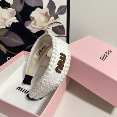MIU MIU Headband For Women #1332216 $29.00 USD, Wholesale Replica MIU MIU Headband