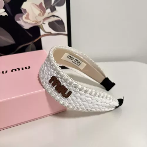 Replica MIU MIU Headband For Women #1332216 $29.00 USD for Wholesale