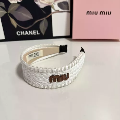 Replica MIU MIU Headband For Women #1332216 $29.00 USD for Wholesale