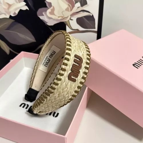 MIU MIU Headband For Women #1332217 $29.00 USD, Wholesale Replica MIU MIU Headband