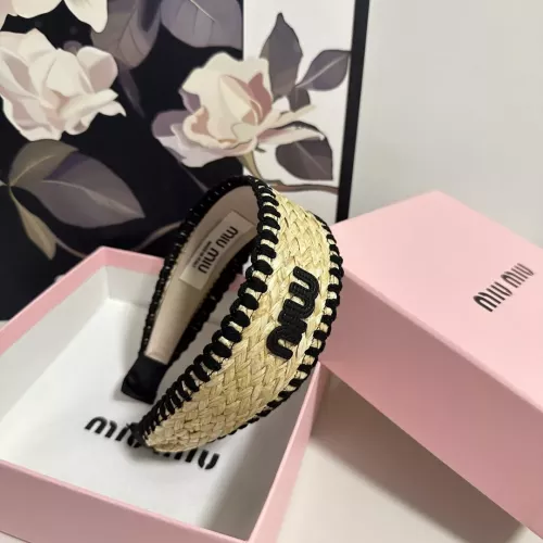 MIU MIU Headband For Women #1332218 $29.00 USD, Wholesale Replica MIU MIU Headband