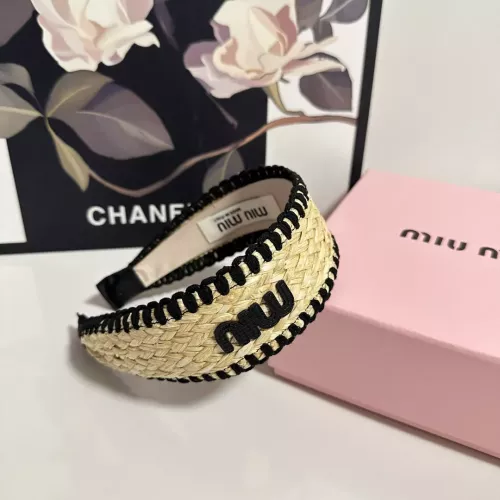 Replica MIU MIU Headband For Women #1332218 $29.00 USD for Wholesale