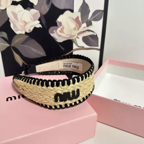 Replica MIU MIU Headband For Women #1332218 $29.00 USD for Wholesale