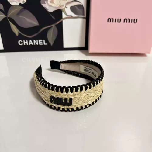 Replica MIU MIU Headband For Women #1332218 $29.00 USD for Wholesale