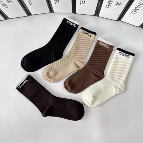 Replica Chanel Socks #1332401 $29.00 USD for Wholesale