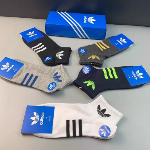 Replica Adidas Socks For Men #1332417 $25.00 USD for Wholesale