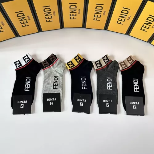 Fendi Socks #1332476 $27.00 USD, Wholesale Replica Fendi Socks
