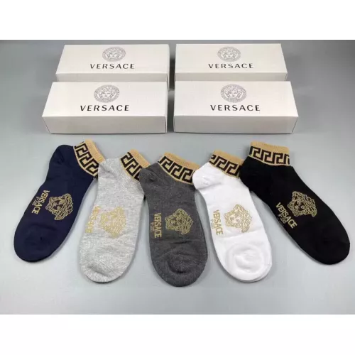 Versace Socks For Men #1332487 $25.00 USD, Wholesale Replica Versace Socks