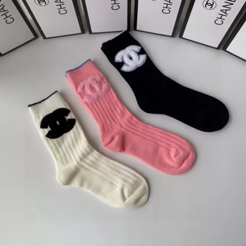 Replica Chanel Socks #1332503 $29.00 USD for Wholesale
