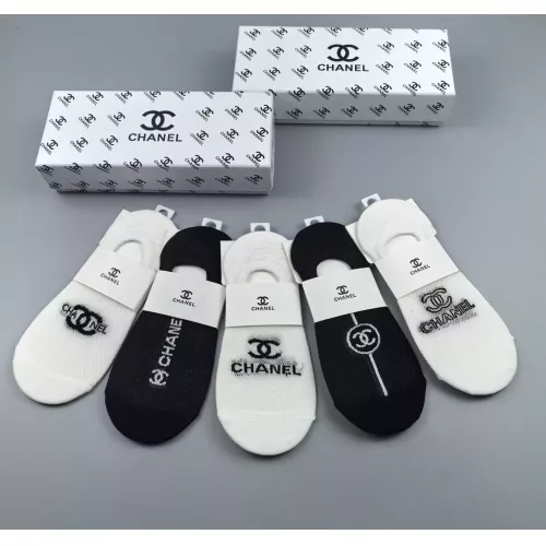 Replica Chanel Socks For Women #1332505 $25.00 USD for Wholesale