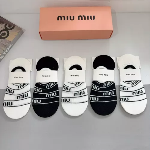 MIU MIU Socks #1332513 $27.00 USD, Wholesale Replica MIU MIU Socks
