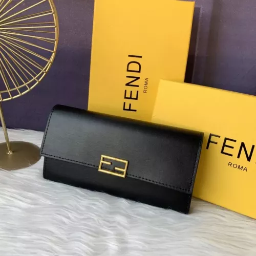 Fendi AAA Quality Wallet For Women #1332643 $80.00 USD, Wholesale Replica Fendi AAA+ Quality Wallet