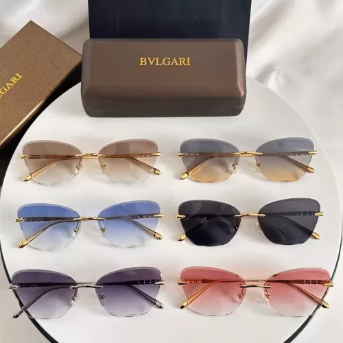Replica Bvlgari AAA Quality Sunglasses #1333138 $60.00 USD for Wholesale