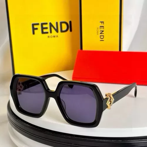 Fendi AAA Quality Sunglasses #1333283 $60.00 USD, Wholesale Replica Fendi AAA Quality Sunglasses