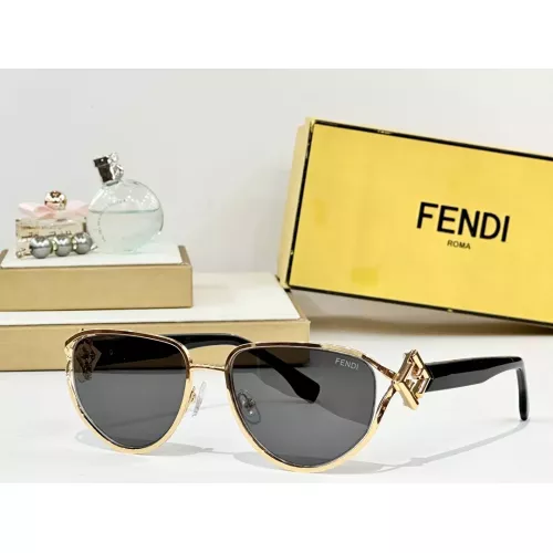 Fendi AAA Quality Sunglasses #1333291