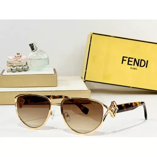 Fendi AAA Quality Sunglasses #1333295 $60.00 USD, Wholesale Replica Fendi AAA Quality Sunglasses