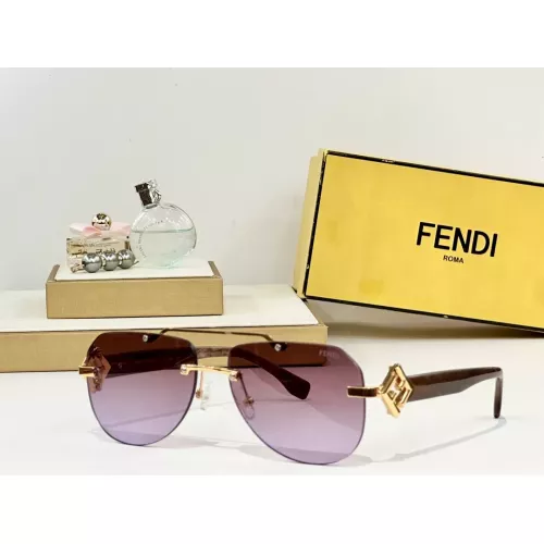 Fendi AAA Quality Sunglasses #1333307 $60.00 USD, Wholesale Replica Fendi AAA Quality Sunglasses