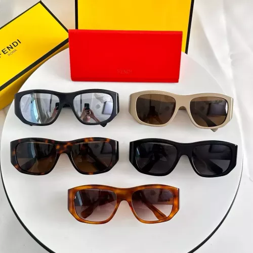 Replica Fendi AAA Quality Sunglasses #1333312 $60.00 USD for Wholesale