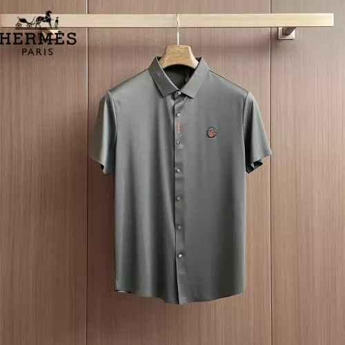 Hermes Shirts Short Sleeved For Men #1333417