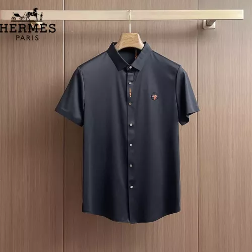 Hermes Shirts Short Sleeved For Men #1333419
