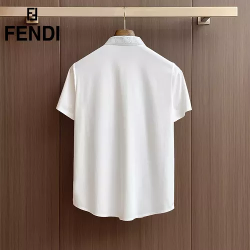 Replica Fendi Shirts Short Sleeved For Men #1333420 $52.00 USD for Wholesale