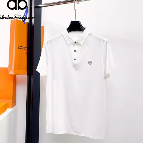 Salvatore Ferragamo T-Shirts Short Sleeved For Men #1333447