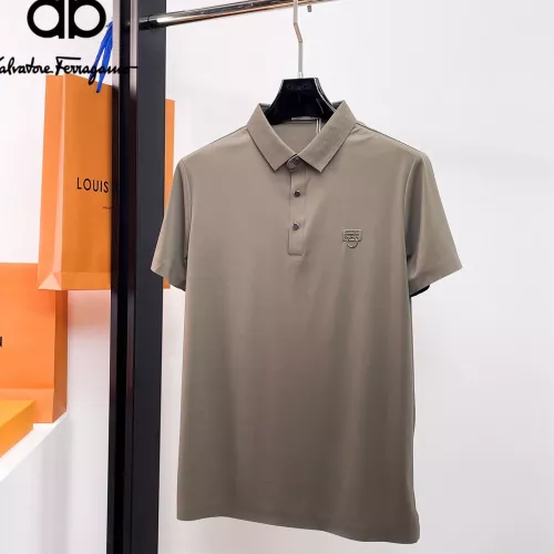 Salvatore Ferragamo T-Shirts Short Sleeved For Men #1333448