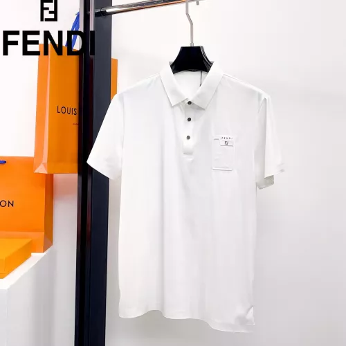 Fendi T-Shirts Short Sleeved For Men #1333459 $48.00 USD, Wholesale Replica Fendi T-Shirts