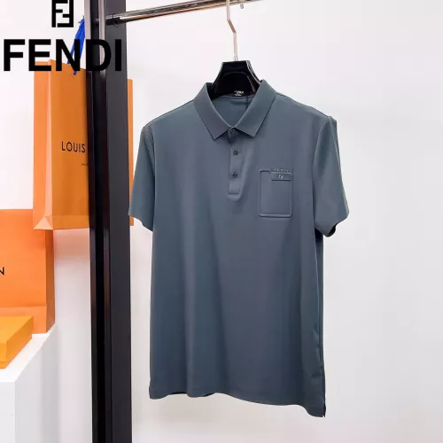 Fendi T-Shirts Short Sleeved For Men #1333460 $48.00 USD, Wholesale Replica Fendi T-Shirts
