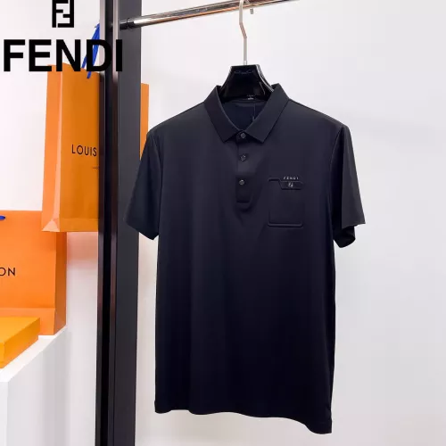 Fendi T-Shirts Short Sleeved For Men #1333462 $48.00 USD, Wholesale Replica Fendi T-Shirts