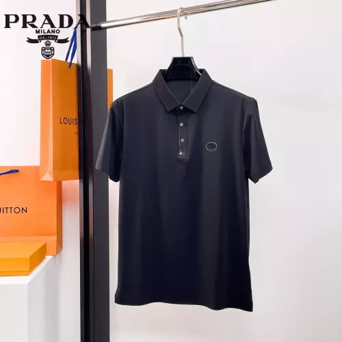 Prada T-Shirts Short Sleeved For Men #1333476 $48.00 USD, Wholesale Replica Prada T-Shirts