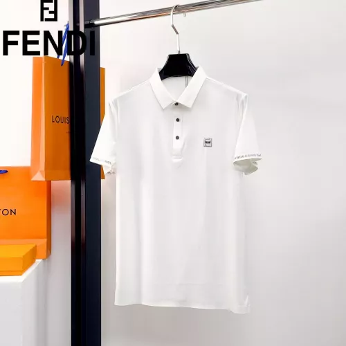 Fendi T-Shirts Short Sleeved For Men #1333477 $48.00 USD, Wholesale Replica Fendi T-Shirts