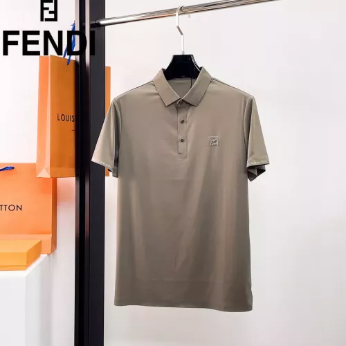 Fendi T-Shirts Short Sleeved For Men #1333478 $48.00 USD, Wholesale Replica Fendi T-Shirts