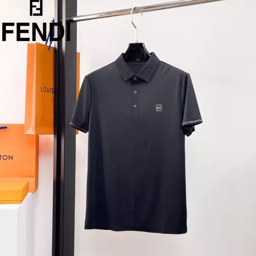 Fendi T-Shirts Short Sleeved For Men #1333480 $48.00 USD, Wholesale Replica Fendi T-Shirts