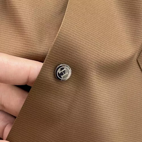 Replica Hermes Shirts Short Sleeved For Men #1333501 $52.00 USD for Wholesale