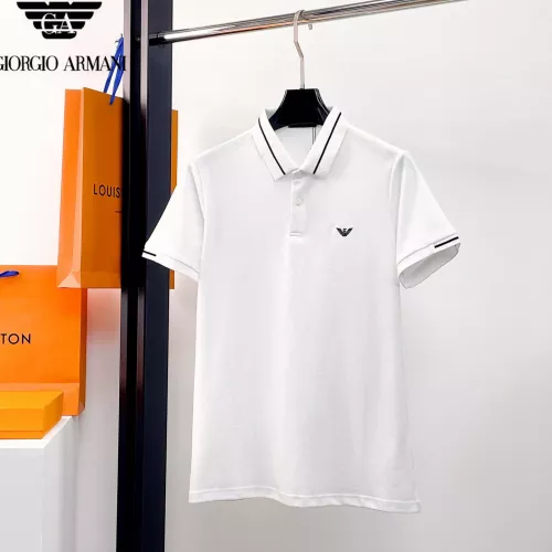 Armani T-Shirts Short Sleeved For Men #1333512