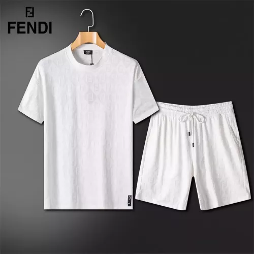 Fendi Tracksuits Short Sleeved For Unisex #1333532 $64.00 USD, Wholesale Replica Fendi Tracksuits
