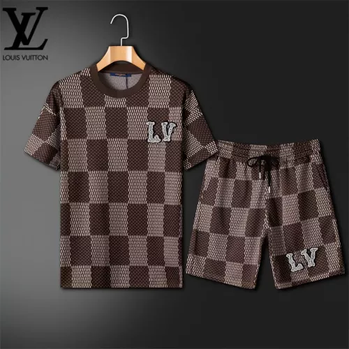 Louis Vuitton LV Tracksuits Short Sleeved For Unisex #1333546 $64.00 USD, Wholesale Replica Louis Vuitton LV Tracksuits