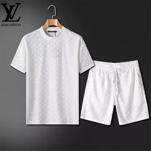 Louis Vuitton LV Tracksuits Short Sleeved For Unisex #1333555 $64.00 USD, Wholesale Replica Louis Vuitton LV Tracksuits