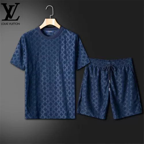 Louis Vuitton LV Tracksuits Short Sleeved For Unisex #1333556 $64.00 USD, Wholesale Replica Louis Vuitton LV Tracksuits