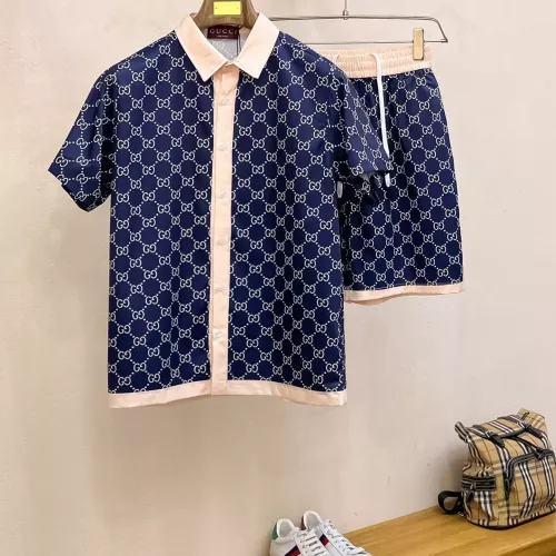 Gucci Tracksuits Short Sleeved For Men #1333572 $64.00 USD, Wholesale Replica Gucci Tracksuits