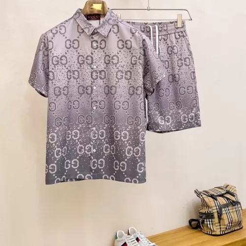 Gucci Tracksuits Short Sleeved For Men #1333573 $64.00 USD, Wholesale Replica Gucci Tracksuits