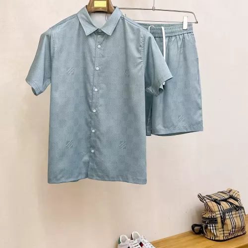 Louis Vuitton LV Tracksuits Short Sleeved For Men #1333583 $64.00 USD, Wholesale Replica Louis Vuitton LV Tracksuits
