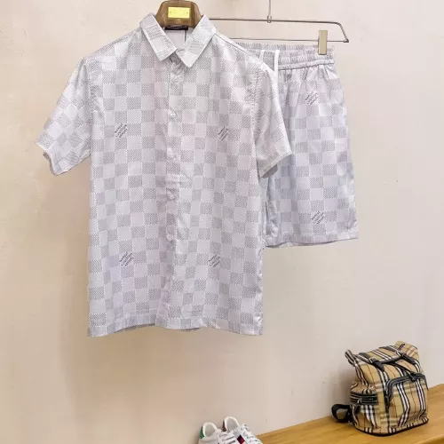 Louis Vuitton LV Tracksuits Short Sleeved For Men #1333584 $64.00 USD, Wholesale Replica Louis Vuitton LV Tracksuits